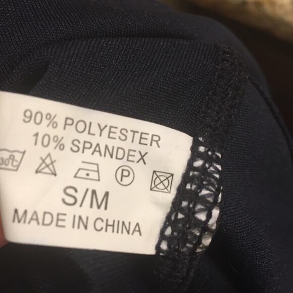 NEW Lida Collection DALLAS Navy Ankle Leggings SMALL Texas XS-S Athleisure - Picture 7 of 7